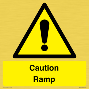 Caution Ramp